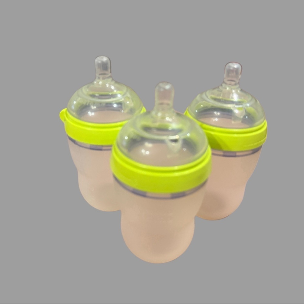 Comotomo Baby Bottles 8 oz | 3 Pack | Silicone | BPA-Free
